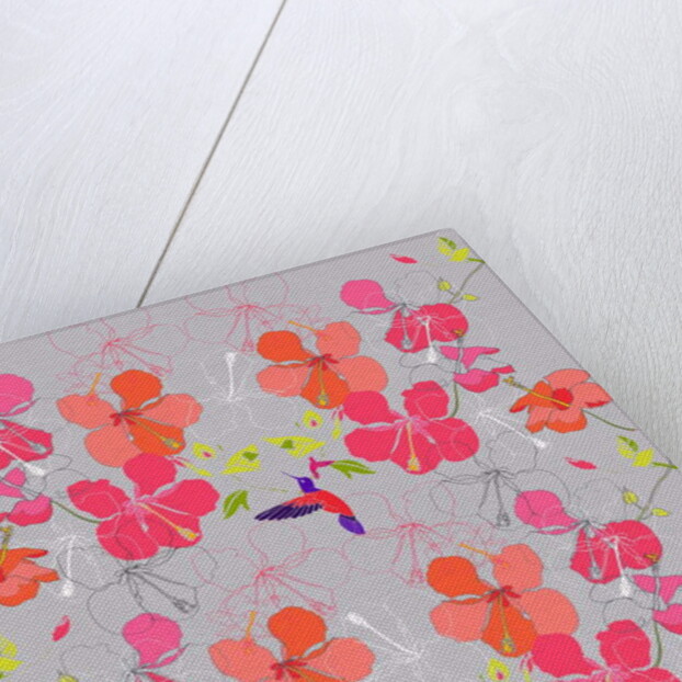 Hibiscus Repeat, 2013 by Anna Platts
