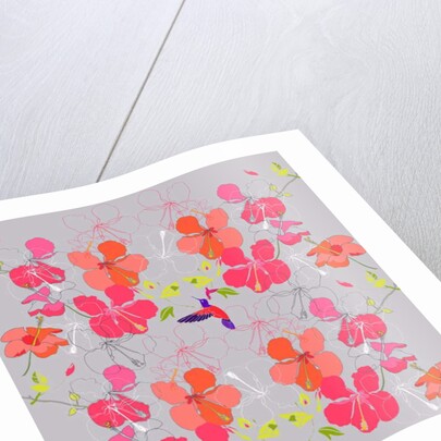 Hibiscus Repeat, 2013 by Anna Platts