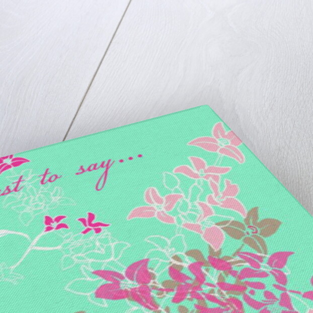 Just to say, 2013 by Anna Platts