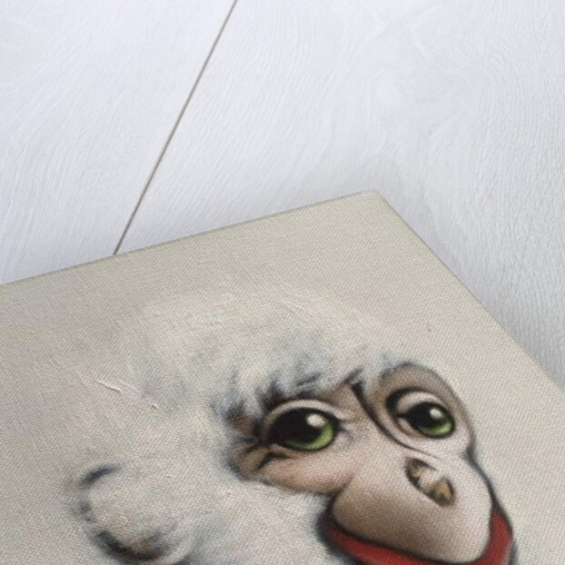 Monkey in White, 2005 by Peter Jones
