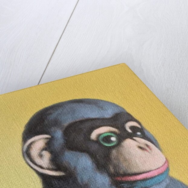 Mauve Monkey on Yellow, 2006 by Peter Jones