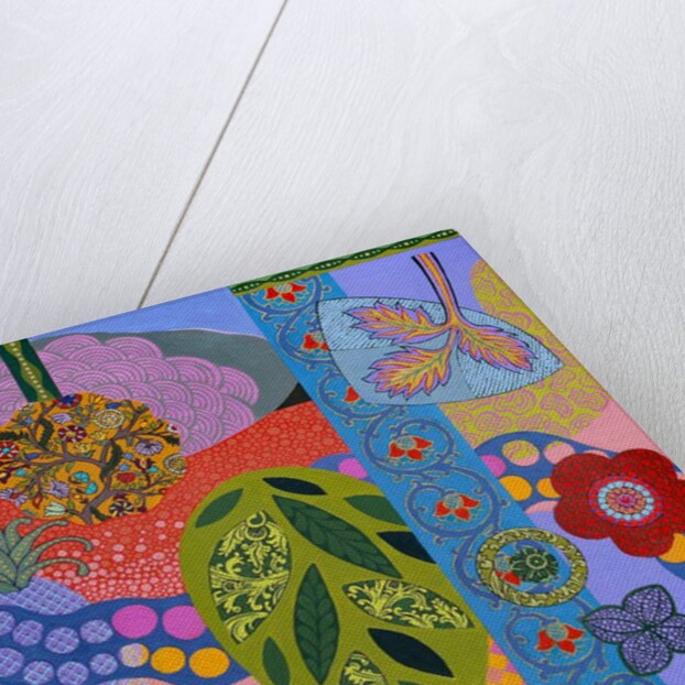 Purple Pineapple, 2018 by Frances Ferdinands