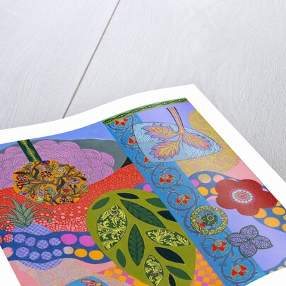 Purple Pineapple, 2018 by Frances Ferdinands