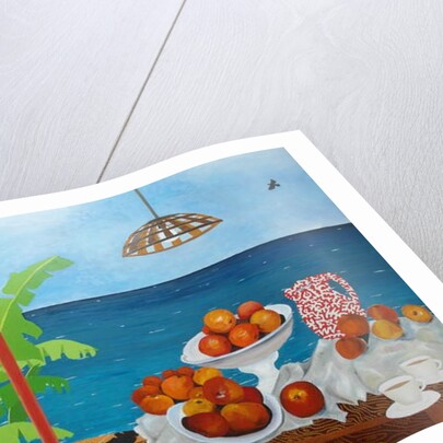 Tea with Cezanne, 2018 by Timothy Nathan Joel