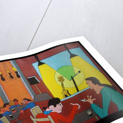 Bar at the Expo, Hannover, 2000 by Timothy Nathan Joel