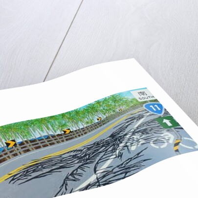 On the road, Highway 11, Taitung, Taiwan, 2011 by Timothy Nathan Joel