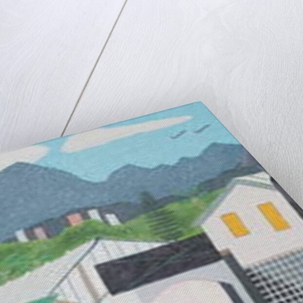 Taitung city rooftop, 2012 by Timothy Nathan Joel