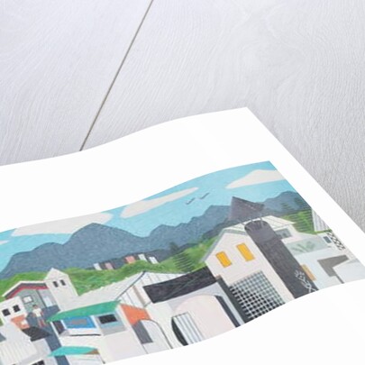 Taitung city rooftop, 2012 by Timothy Nathan Joel