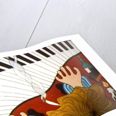 Piano man, 2001 by Timothy Nathan Joel