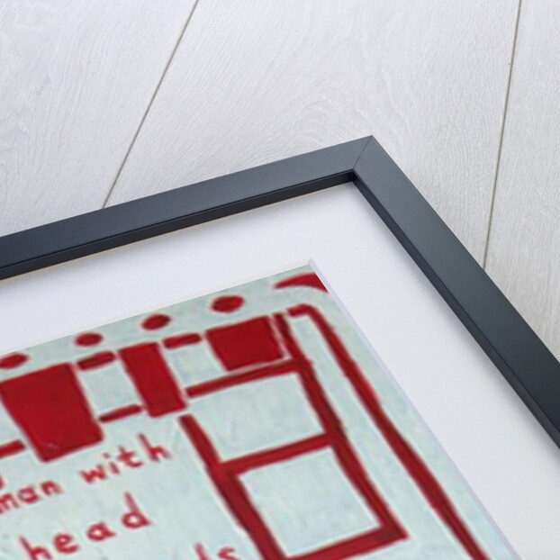 The man with no head for crowds, 2012 by Timothy Nathan Joel