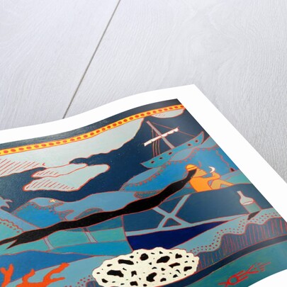 Woman with the moon in her hand, 2011 by Timothy Nathan Joel