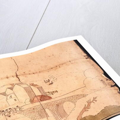 The Battle of Lexington and Concord by American School