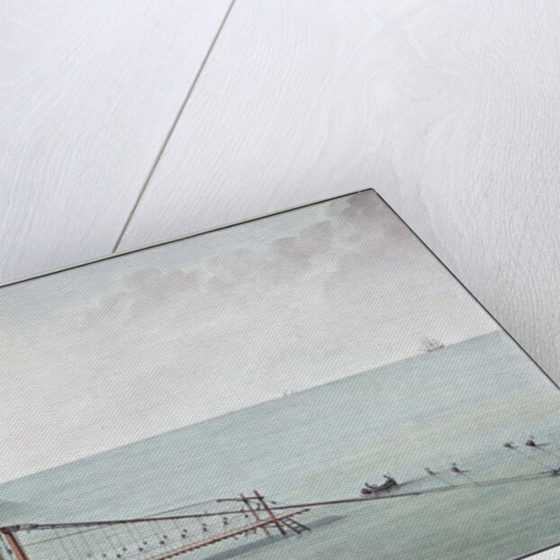 Floating Bridge for Loading Coffee, Saint-Denis, La Reunion, c.1730-40 by French School