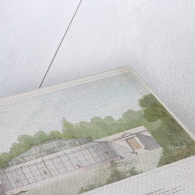 The Monkey House at the Jardin des Plantes in Paris, 1835 by French School