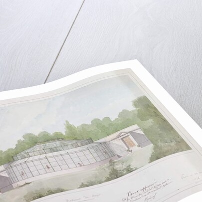 The Monkey House at the Jardin des Plantes in Paris, 1835 by French School