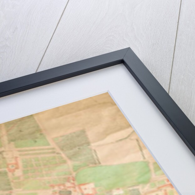 N/11/Seine/87 Topographical Map and Survey of the Village of Issy, 1740 by Bernard Borde