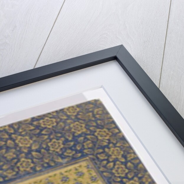 Layla Reading to Majnun, who sits under a tree by a lotus pool, Delhi, c.1720-40 by Dal Chand