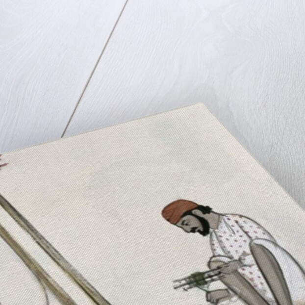 Silk Rollers, c.1890 by Punjabi School