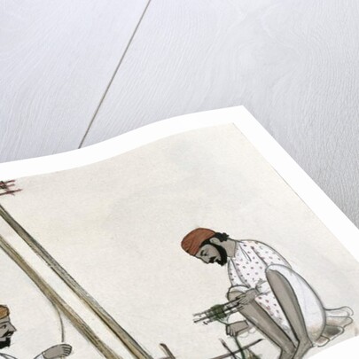 Silk Rollers, c.1890 by Punjabi School