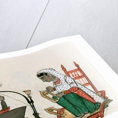 Shoe-Maker c.1890 by Punjabi School