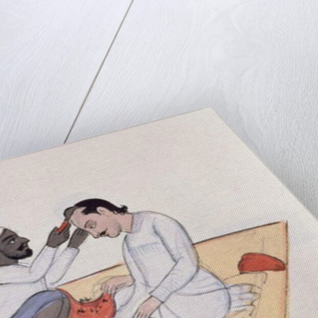 Barber, c.1890 by Punjabi School