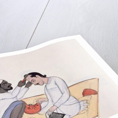 Barber, c.1890 by Punjabi School