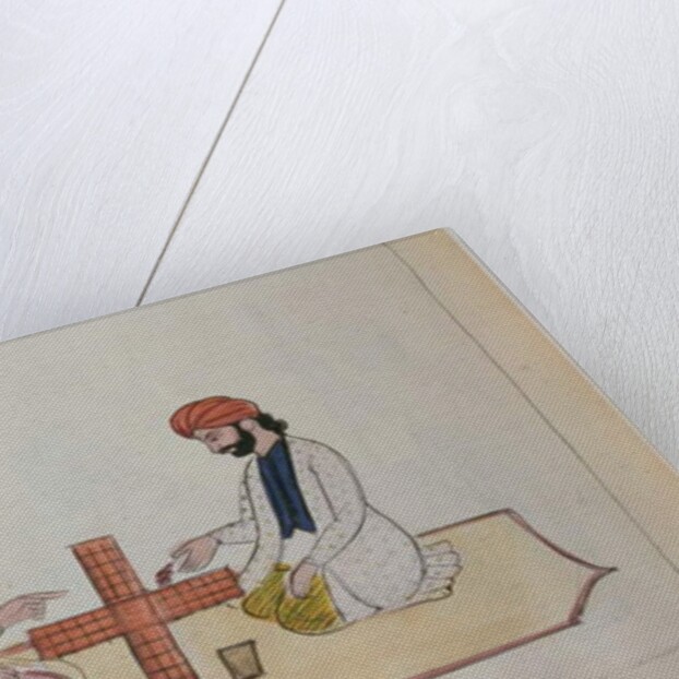 Playing Dice, c.1890 by Punjabi School