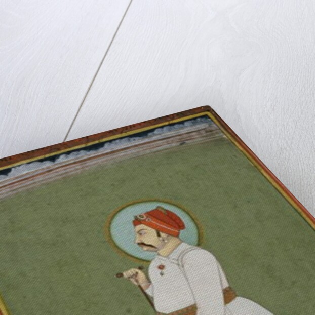 Portrait of Maharaja Jai Singh II of Jaipur by Persian School