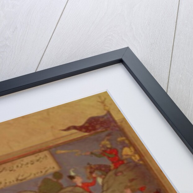 Codrington MS. A battle scene by Persian School