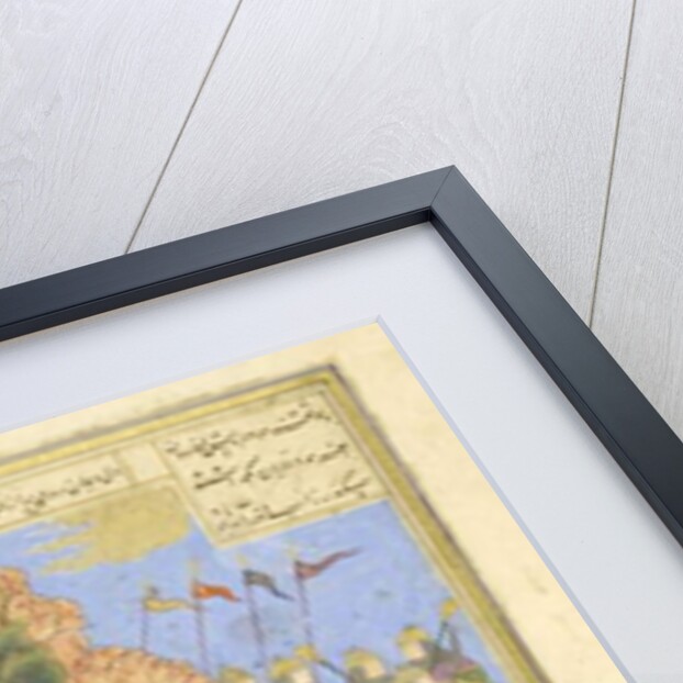 Persian 239 fol.313b Iskandar comforts the dying D?r? by Persian School