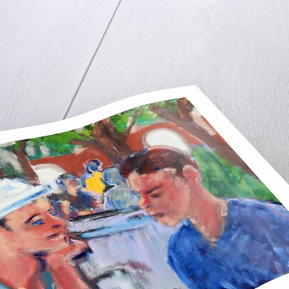 Conversation in the Park, 2019 by Richard H. Fox