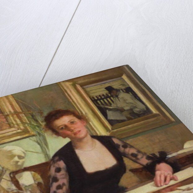 Portrait of the Artist's Wife by Henry Herbert La Thangue