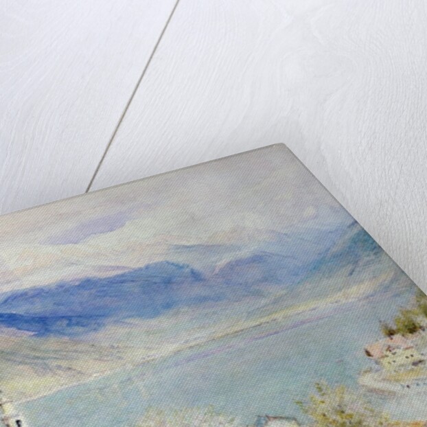 Lake Scene by Albert Goodwin