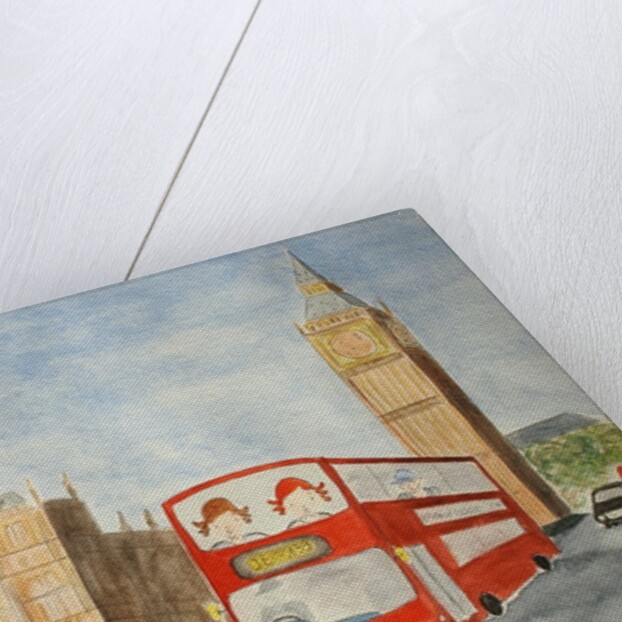 The Voyage, London 2015 , watercolour on paper by Agnes Girardon