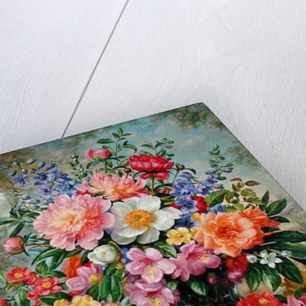 June Flowers in Radiance by Albert Williams