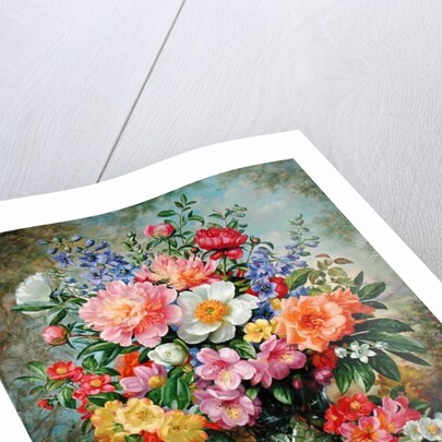 June Flowers in Radiance by Albert Williams