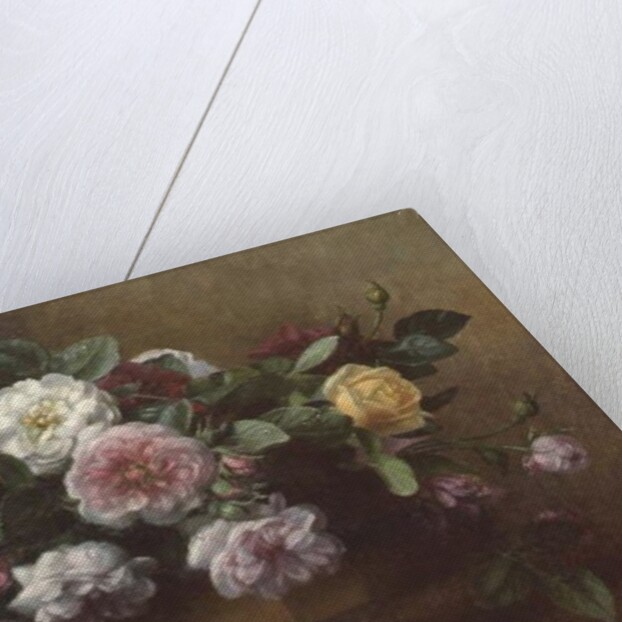 AB/119/2 A bowl of roses by Albert Williams