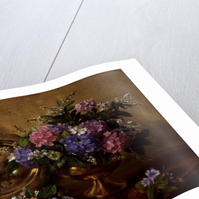 AB2112 Hydrangeas and Lilacs by Albert Williams