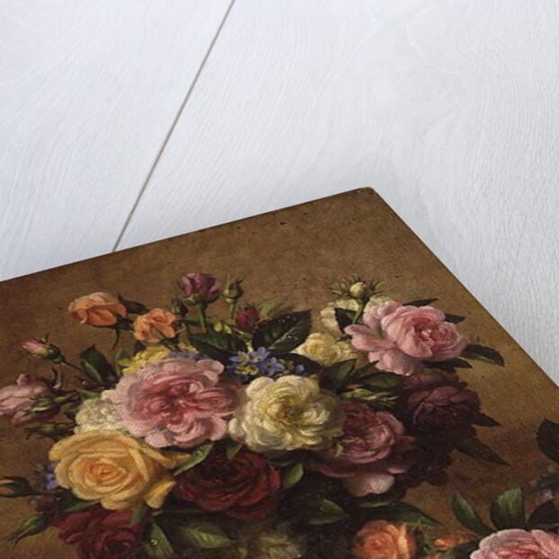 A Cluster of Victorian Roses by Albert Williams