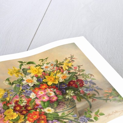 AB/296 Spring Flowers and Poole Pottery by Albert Williams