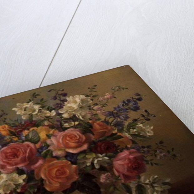 AB/297 An Arrangement of June Flowers by Albert Williams