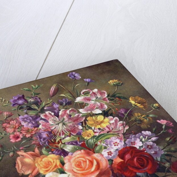 AB/316 A Summer Floral Arrangement, 1996 by Albert Williams