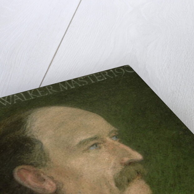 Emery Walker, Master of the Art Workers' Guild in 1904 by Thomas Robert Way