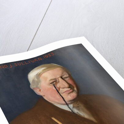 Portrait of Edmund J. Sullivan, 1933 by George Clausen