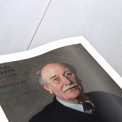 Portrait of Sir Emery Walker, 1926 by George Clausen