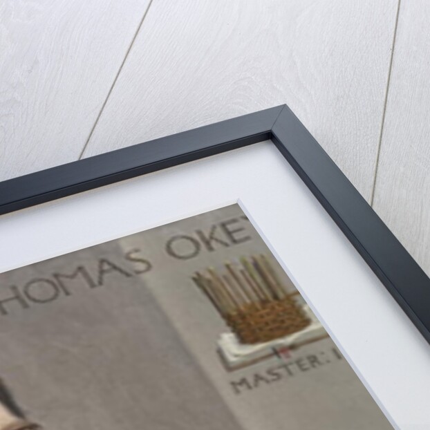 Portrait of Thomas Okey, Master of the Art Workers Guild, 1914 by George Clausen