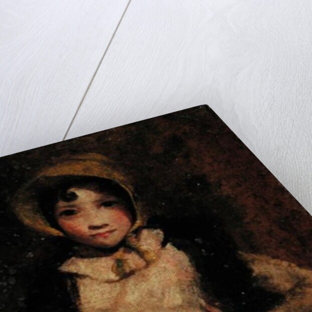 A Girl, thought to be the artist's daughter by John Constable