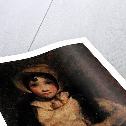 A Girl, thought to be the artist's daughter by John Constable