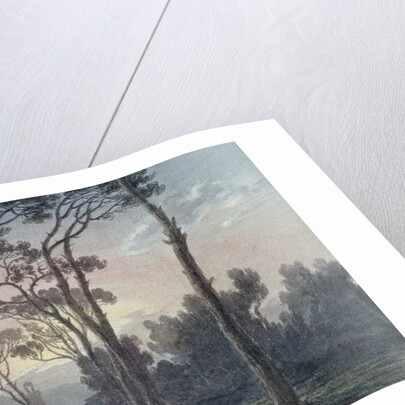 Florence from a Wood near the Cascine by John Robert Cozens