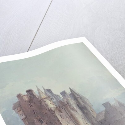 Glamis Castle by Thomas Girtin